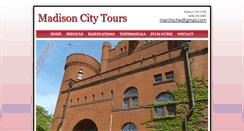 Desktop Screenshot of madison-city-tours.com