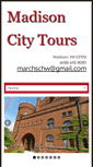 Mobile Screenshot of madison-city-tours.com